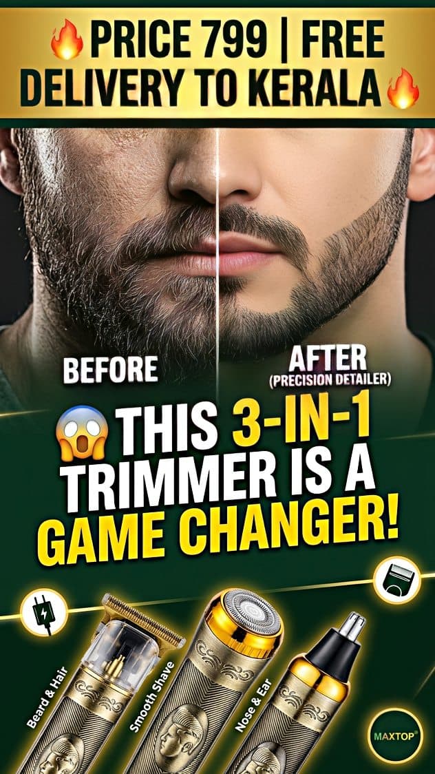 MAXTOP MP-8023 3-in-1 Professional Trimmer